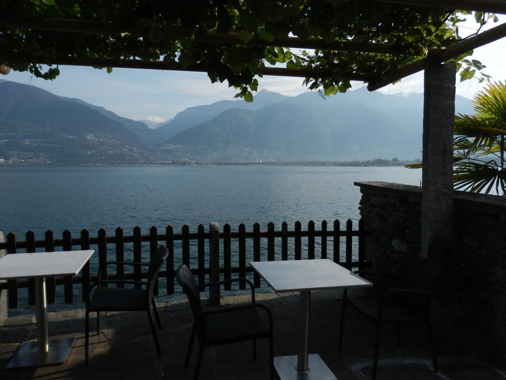 Luxerioeses Apartment 52 Viralago Mit Privatstrand Gambarogno Esterno foto