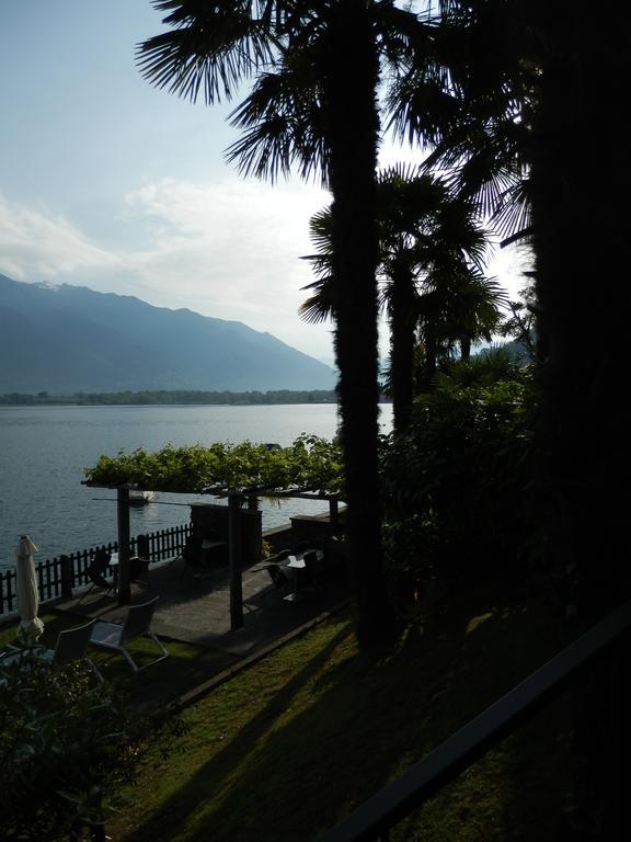 Luxerioeses Apartment 52 Viralago Mit Privatstrand Gambarogno Esterno foto